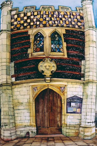 Guildhall Door, Bury St Edmunds