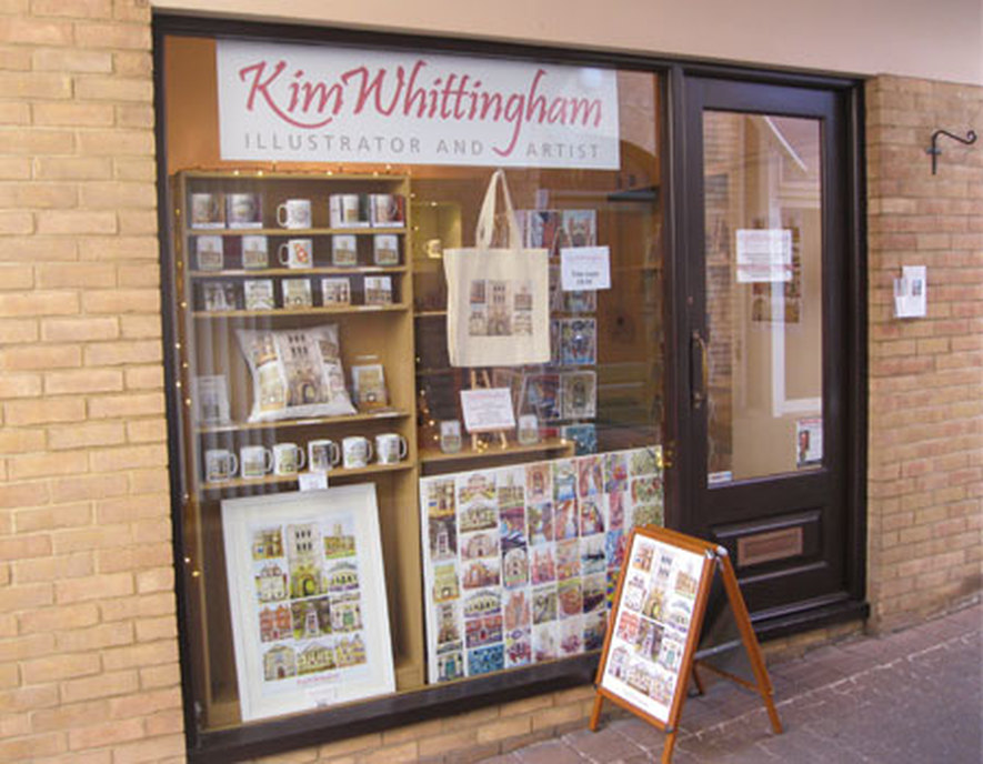 Kim Whittingham shop in Bury St Edmunds